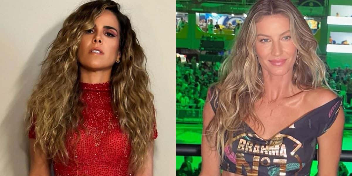 Wanessa Camargo faz o que Gisele Bündchen não teve coragem de fazer em Carnaval (Fotos: Instagram)