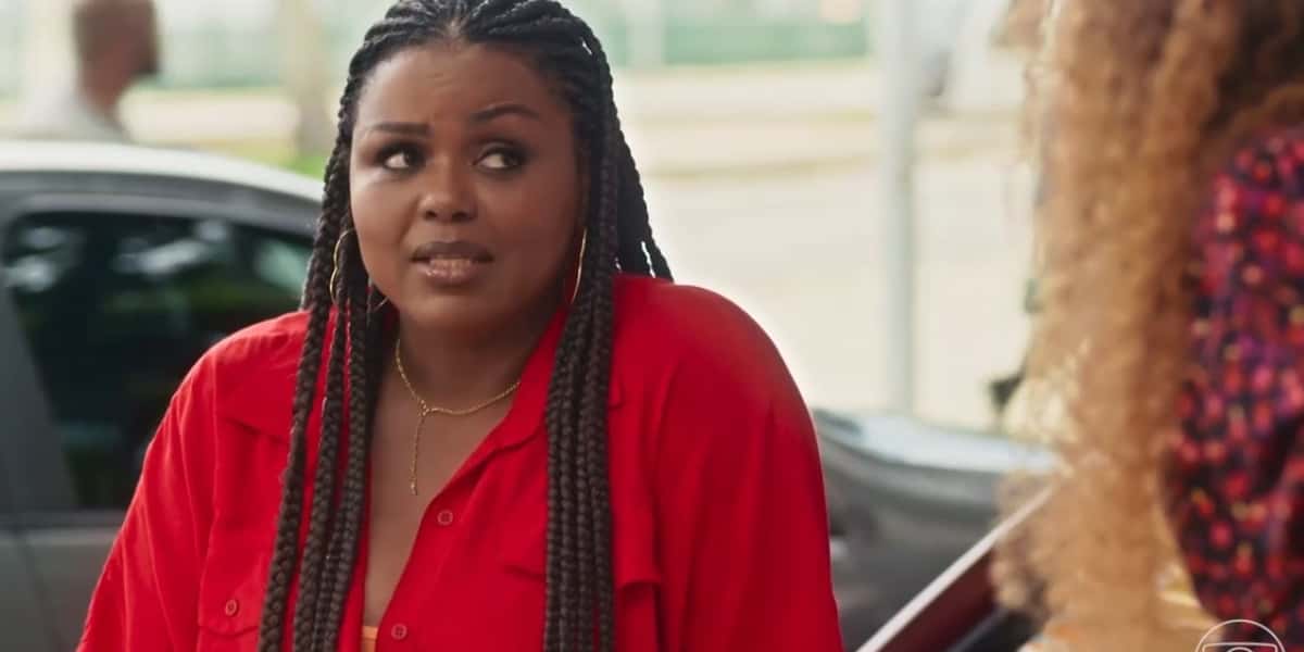 Bruna (Carla Cristina Cardoso) na novela Vai Na Fé. (Foto: Reprodução/Globo)