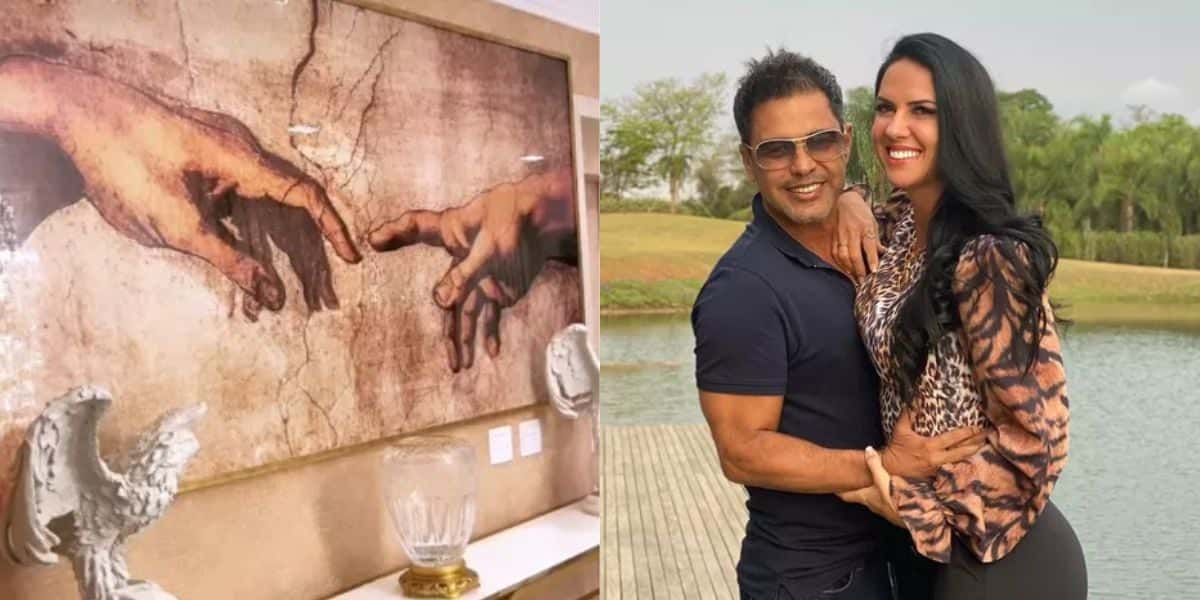 Graciele Lacerda e Zezé Di Camargo mostraram a mansão impressionante que vivem (Reprodução - Instagram)
