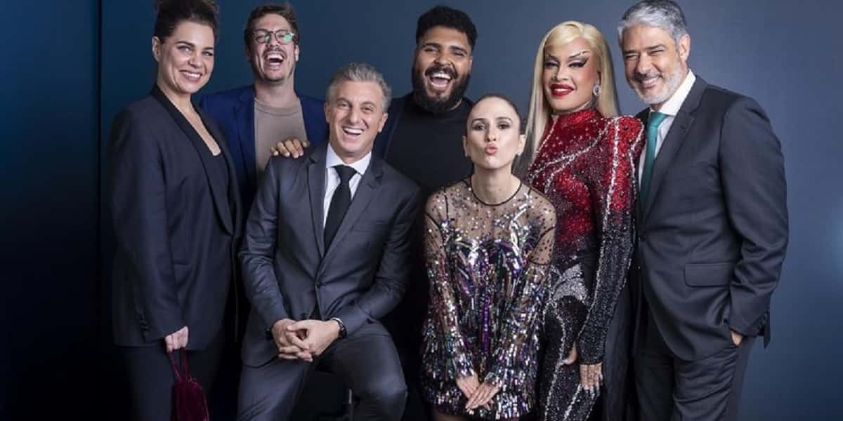 Grande humorista do programa do Luciano Huck revelou que brigou com Fábio Porchat (Reprodução - Melhores do ano - Globo)