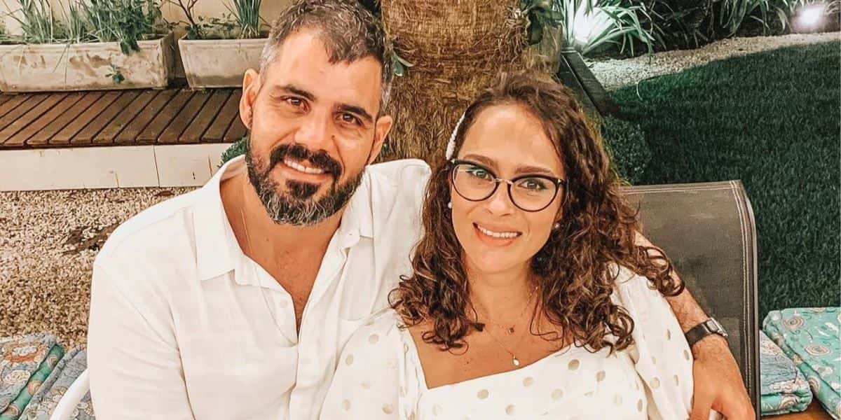 Juliano Cazarré e sua esposa, Letícia Cazarré. (Foto: Reprodução / Internet)