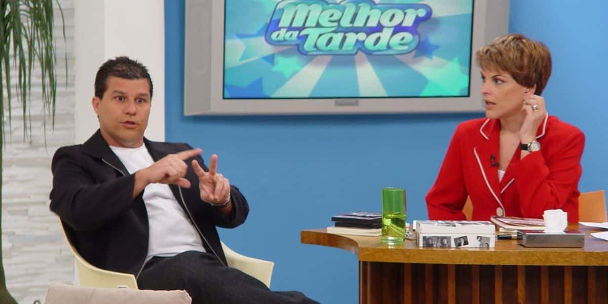 Leonor Corrêa, irmã de Faustão, era apresentadora do Melhor da Tarde (Reprodução - Band)