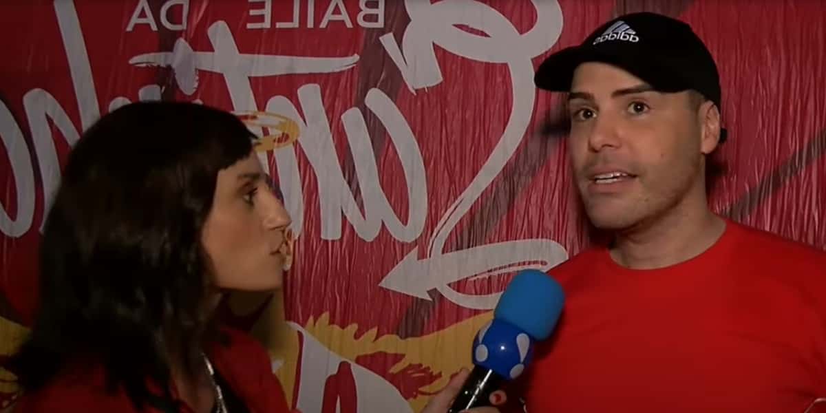 Luiz Bacci conversou com o TV Fama (Foto: Reprodução)