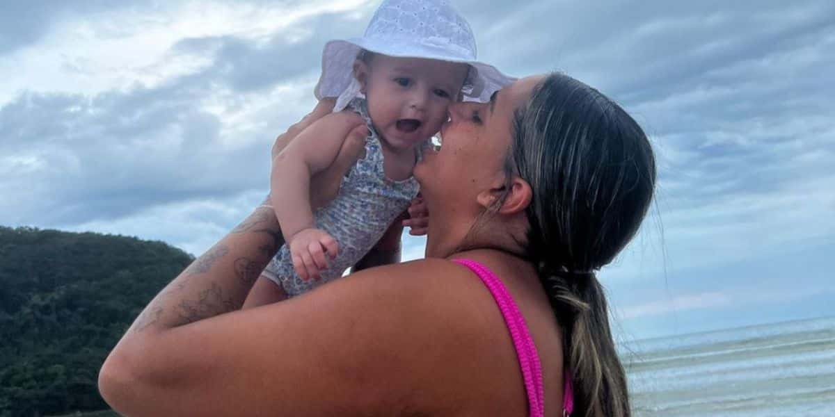 Mc Loma usou as redes sociais para publicar uma foto com sua filha (Reprodução - Instagram)
