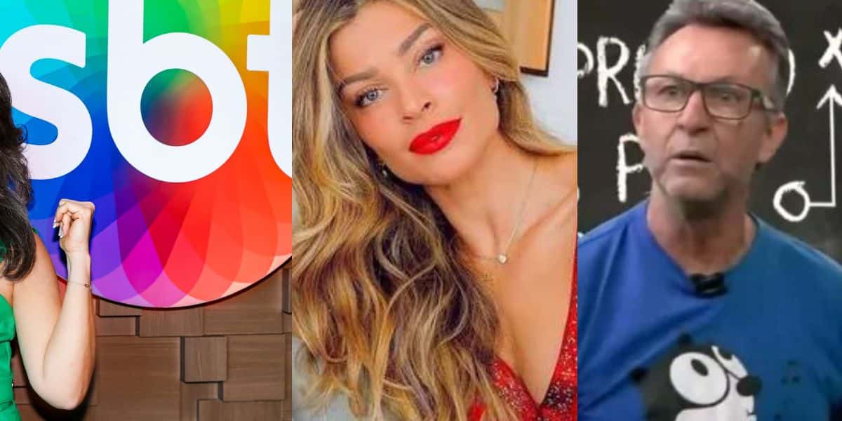 SBT abre mão de apresentadora - TV Fama expõe relação de Grazi - Neto faz anúncio sobre a Band (Foto: Reprodução / Instagram / SBT / Os Donos da Bola da Band)