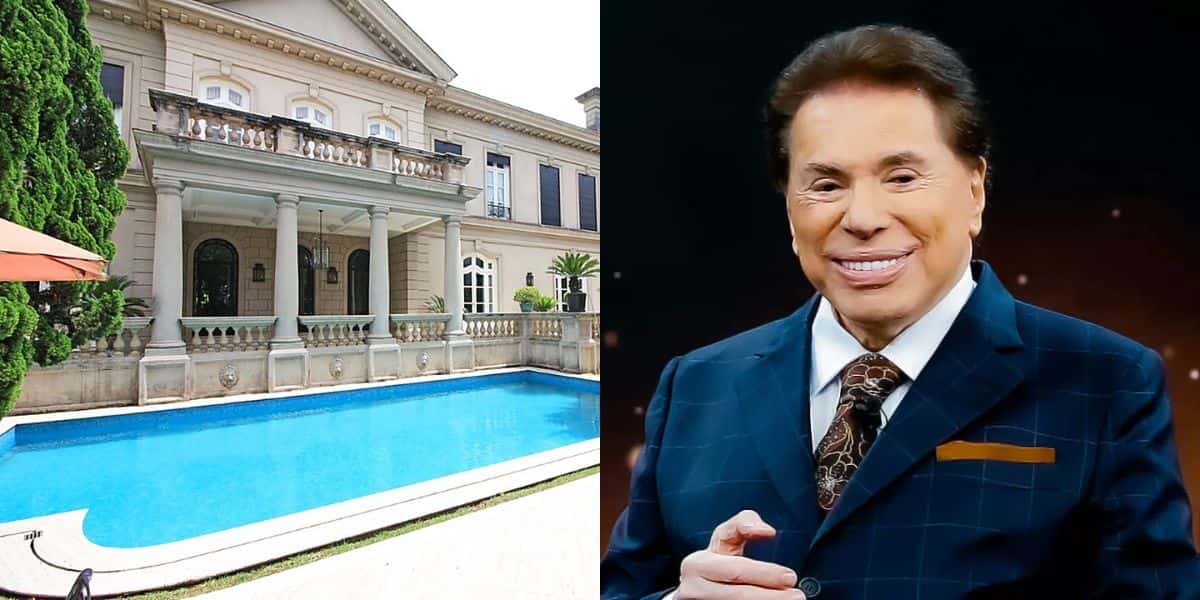 Silvio Santos é dono de uma luxuosa mansão no Morumbi em São Paulo (Reprodução - Internet)