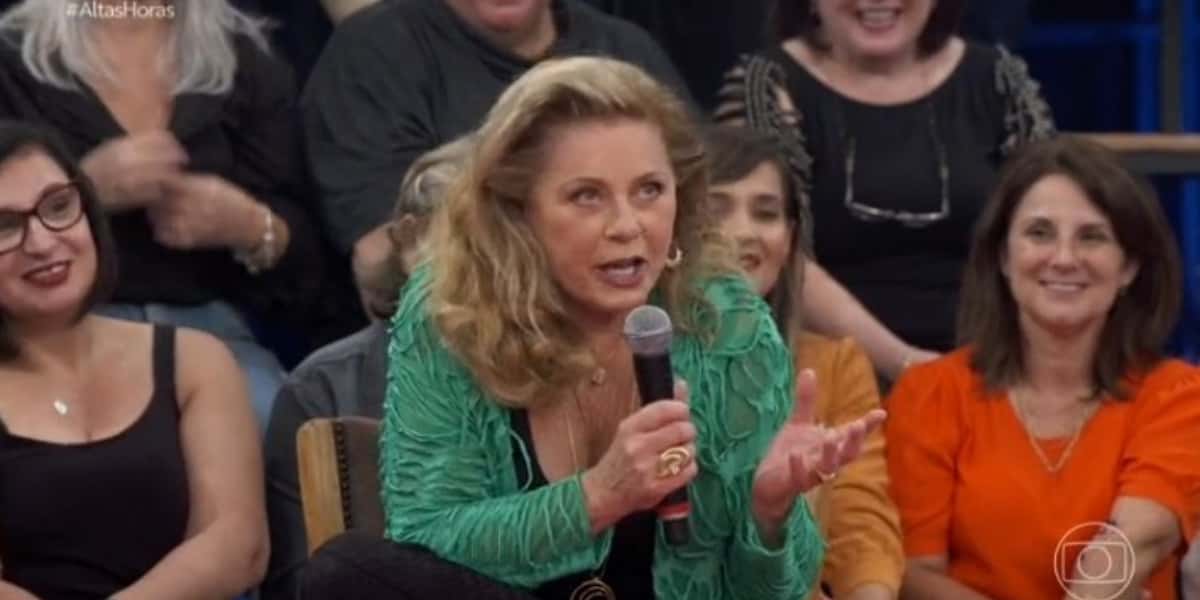 No Altas Horas, Vera Fischer abriu o jogo sobre o que ganhva na época (Foto: Reprodução)