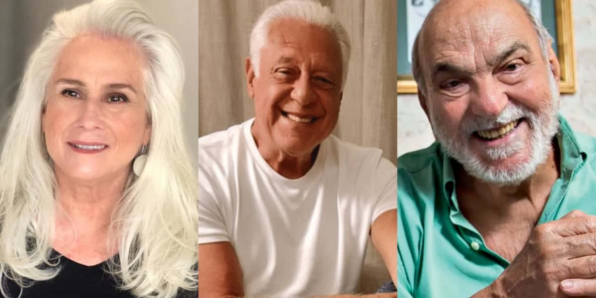 Vera Holtz, Antônio Fagundes e Lima Duarte são ateus e irritam cristãos com falas - Foto: Reprodução/TV FOCO