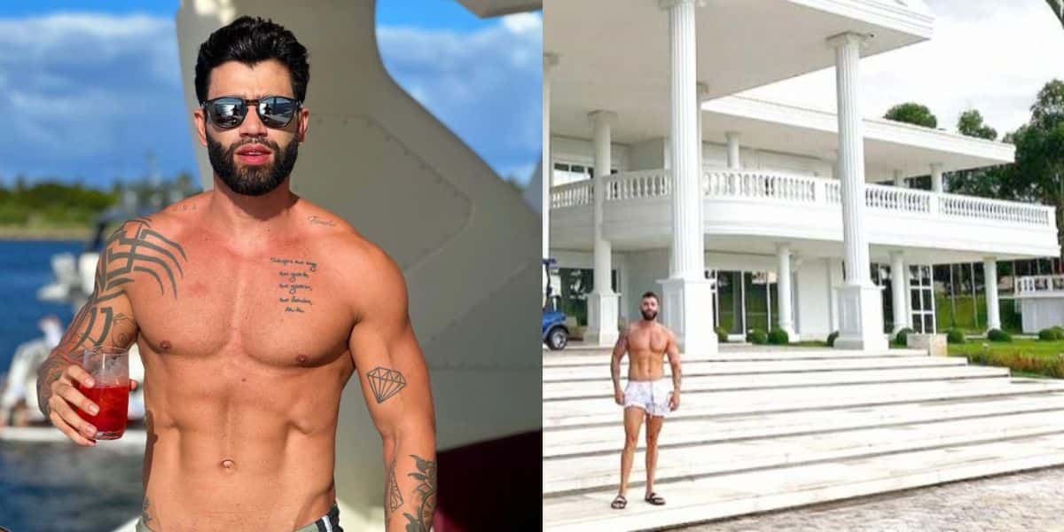 A mansão de Gusttavo Lima - Foto Reprodução Internet