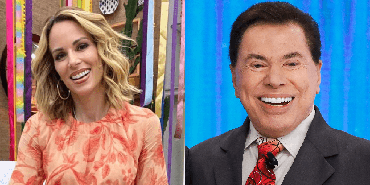 Ana Furtado e Silvio Santos (Foto: Reprodução/ Internet)