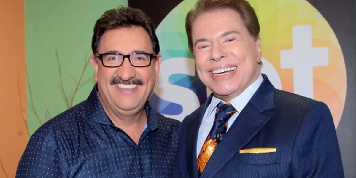 Silvio Santos e Ratinho - Foto Reprodução SBT
