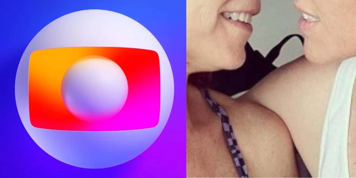Atriz da Globo, lésbica, recebe declaração de amor da sua esposa - Foto Montagem TV Foco