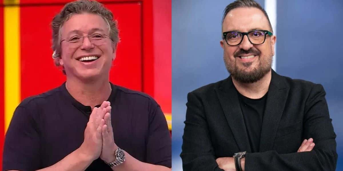 Boninho e Rodrigo Carelli (Fotos: Reproduções / Instagram)