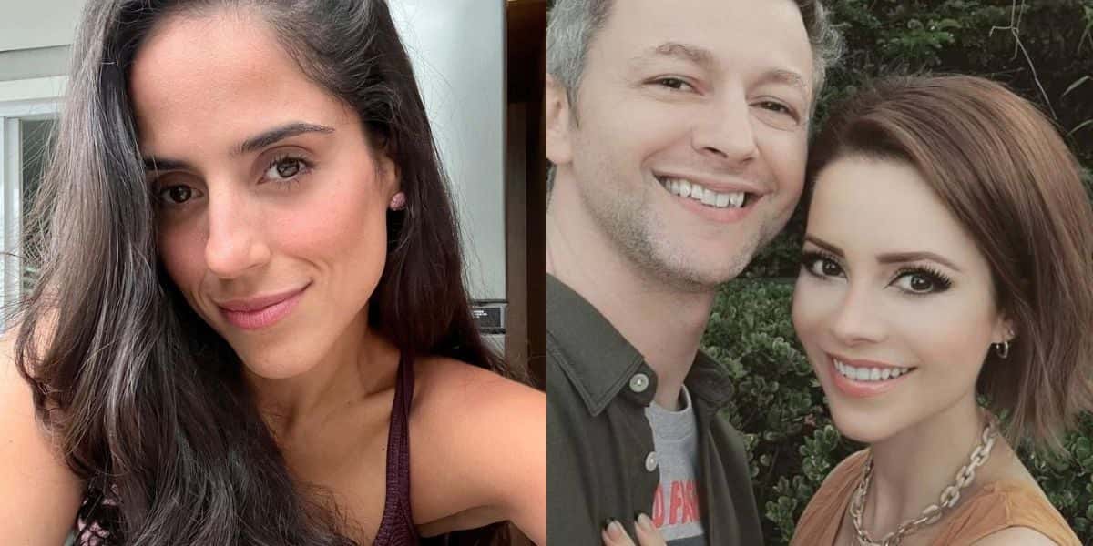 Camilla Camargo, Lucas Lima e Sandy (Fotos: Reproduções / Instagram)