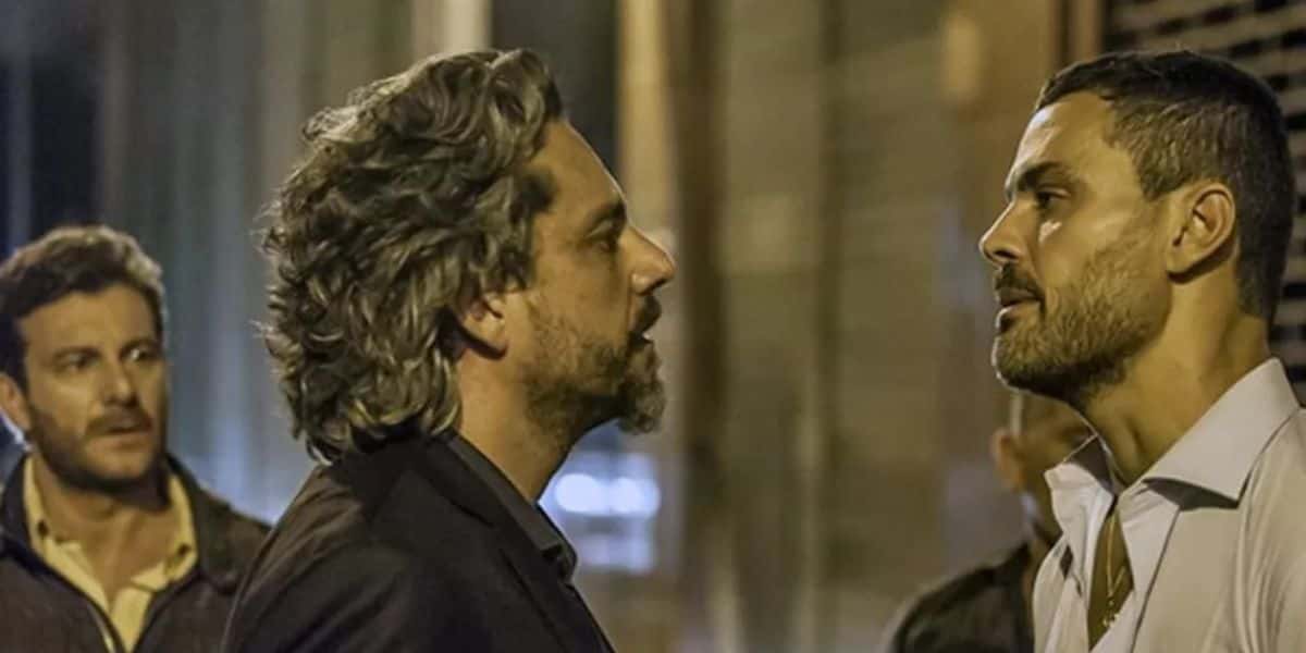 Carmo Dalla Vecchia e Alexandre Nero na trama Império (Foto: Globo)