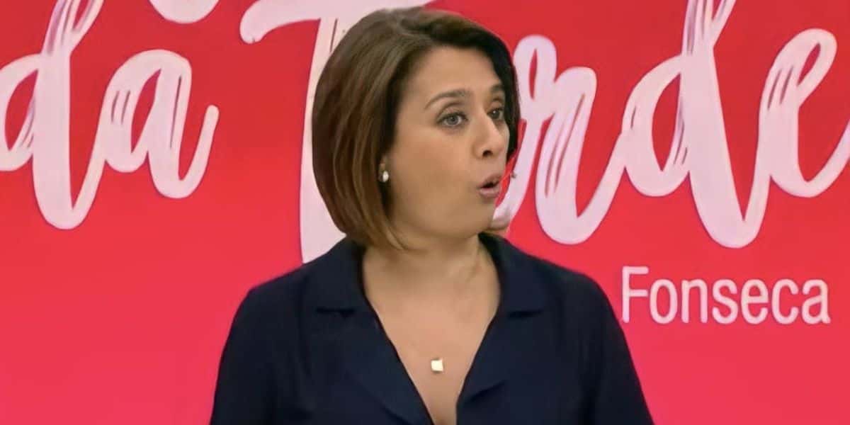 Catia Fonseca no programa Melhor da Tarde (Foto: Reprodução / Band)
