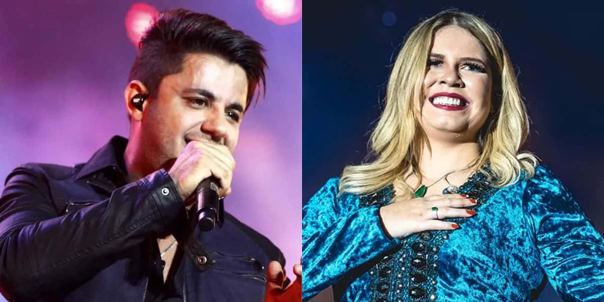 Cristiano Araújo e Marília Mendonça - Foto Reprodução Internet