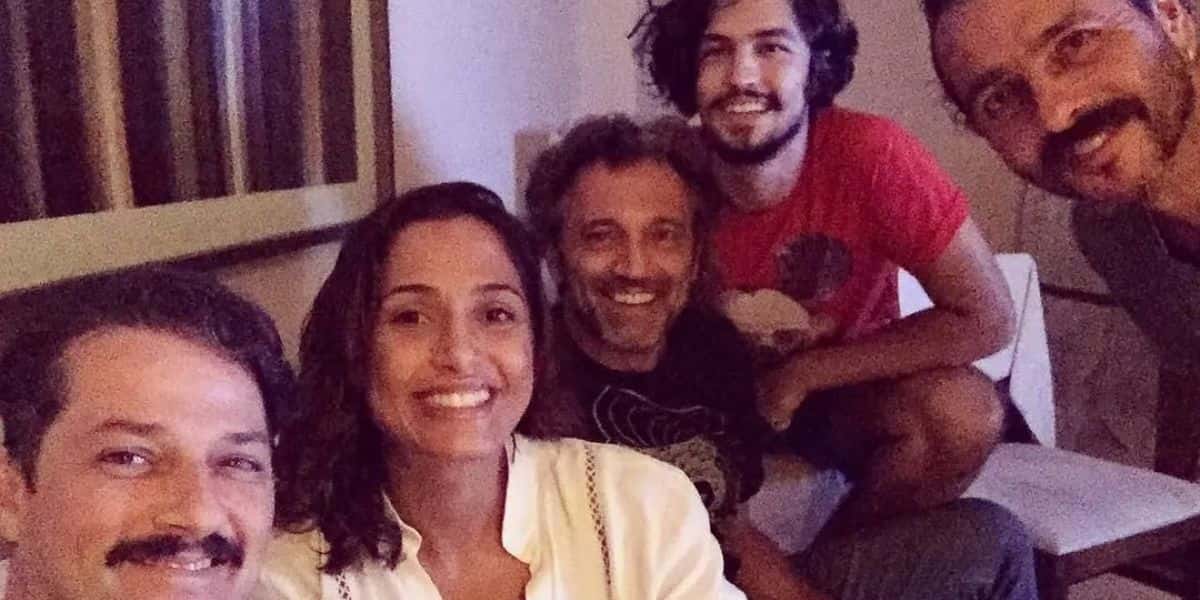Domingos Montagner e elenco da Globo - Foto Reprodução Internet