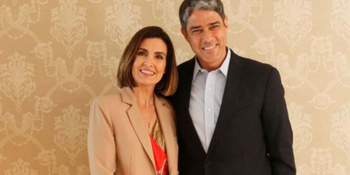 Fátima Bernardes e William Bonner (Foto: AgNews)