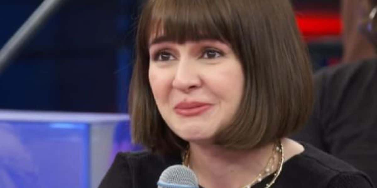 Klara Castanho no programa Altas Horas - Foto Reprodução TVGlobo