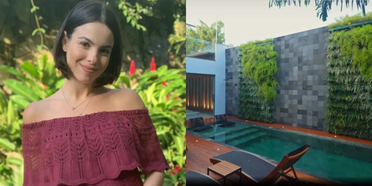 Mansão de Sthefany Brito, de R$ 14,8 milhões, em um condomínio de luxo na Barra da Tijuca, Zona Oeste do Rio de Janeiro, que pertencia ao jogador Bruno Henrique - Foto Reprodução YouTube
