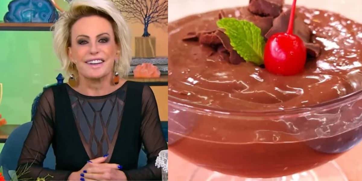 Receita de Chocolate Cremoso da Ana Maria Braga - Foto Montagem TV FocoReceita de Chocolate Cremoso da Ana Maria Braga - Foto Montagem TV Foco