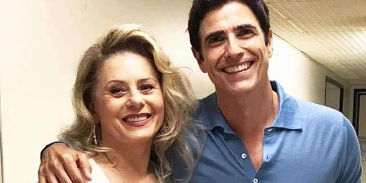 Vera Fischer e Reynaldo Gianecchini - Foto Reprodução internet