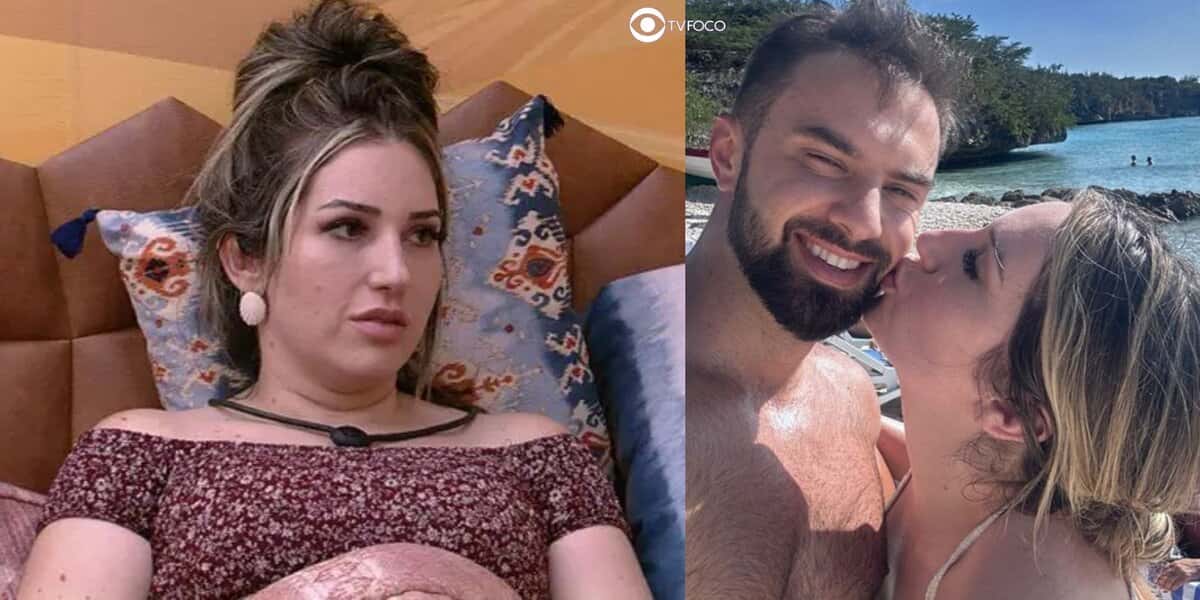 Farsa descoberta no BBB23 - Após mentir que estava solteira, Amanda cai em contradição e confirma namoro (Foto: Reprodução / Globoplay / Instagram)