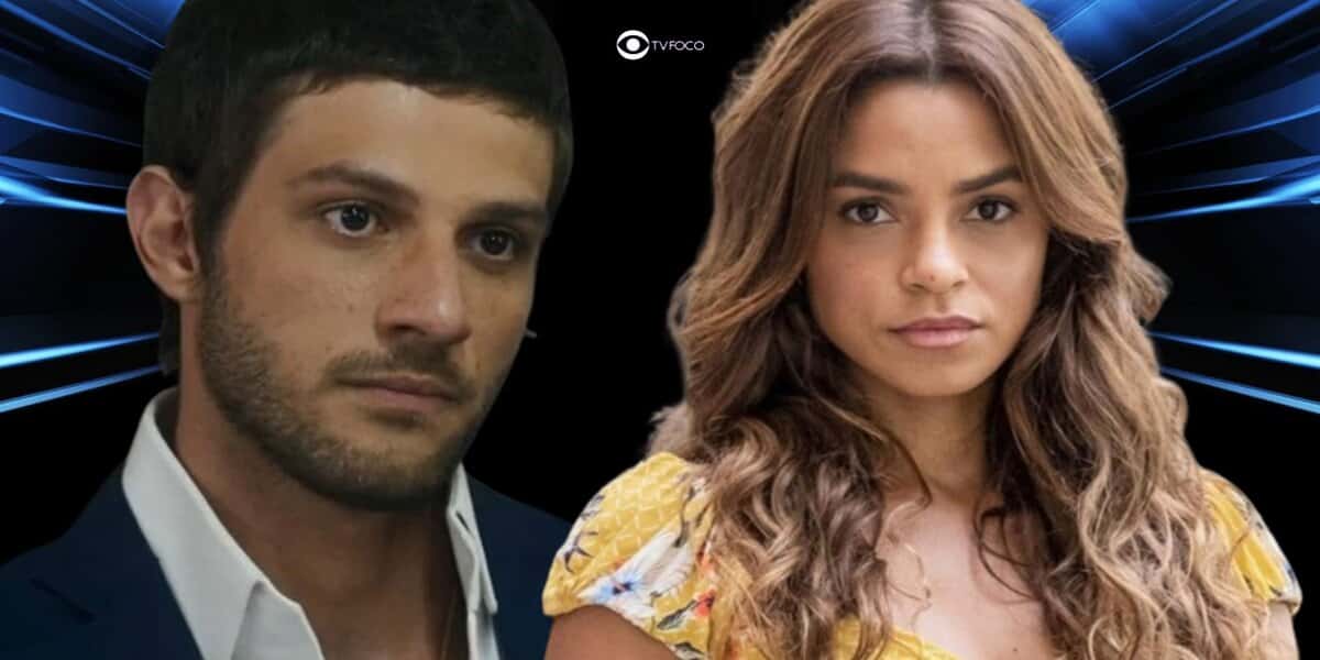 Ari e Brisa em Travessia (Foto: Reprodução / Globo / Montagem TV Foco)