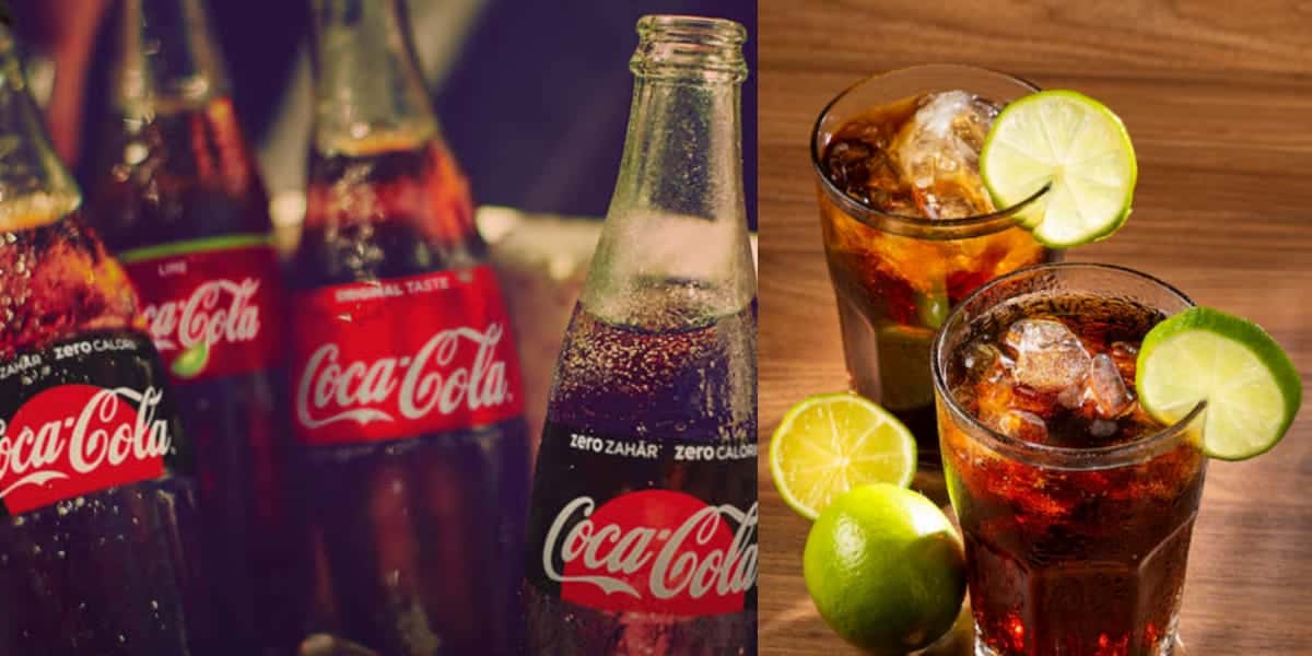 Coca-Cola com limão (Reprodução: Montagem TV Foco)