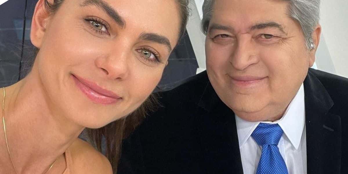 Letícia e Datena (Foto: Reprodução / Instagram)