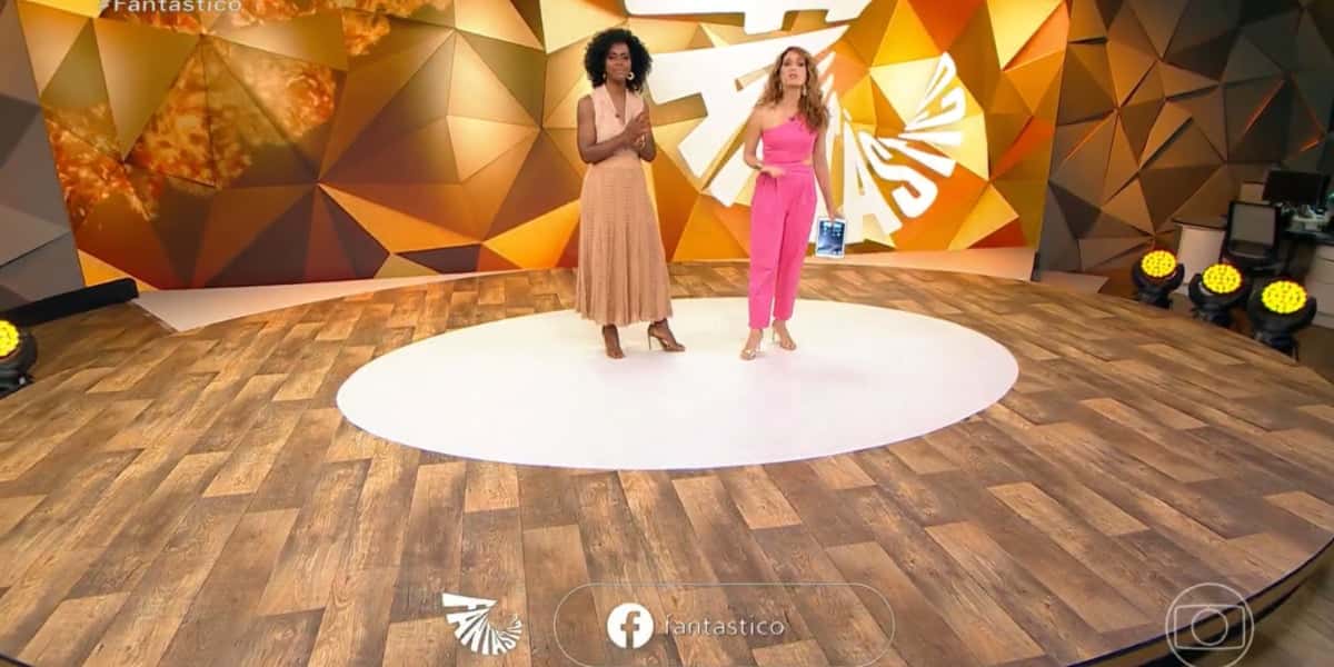Poliana Abritta e Maju Coutinho são as estrelas da Globo que comandam o 'Fantástico' - Foto: Reprodução/Globo
