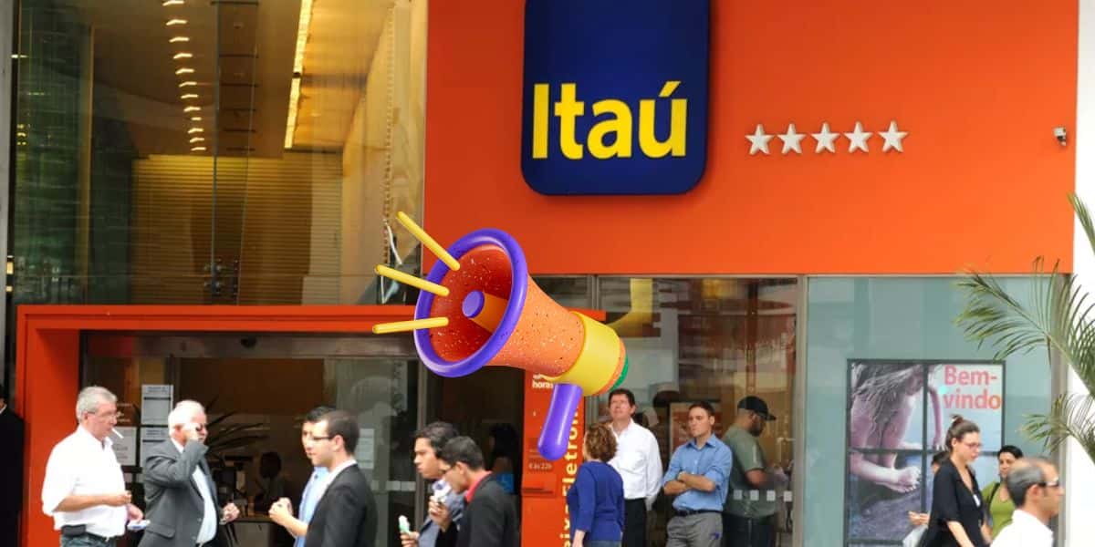 Banco Itaú fachada logo marca - Foto Reprodução Internet