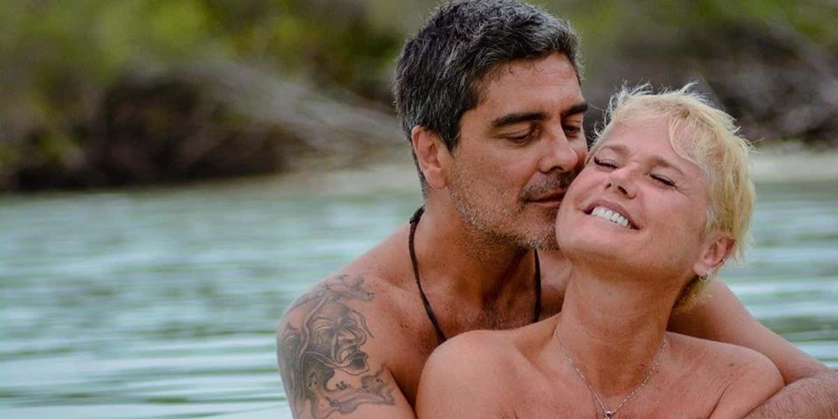 Xuxa e o namorado, Junno Andrade (Foto: Reprodução / Instagram)