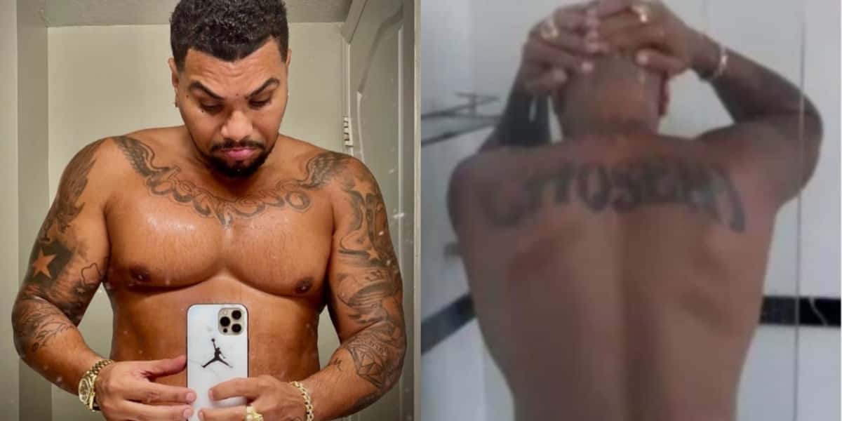 Naldo Benny escandaliza e surge pelado em vídeo - Foto: Reprodução/Internet