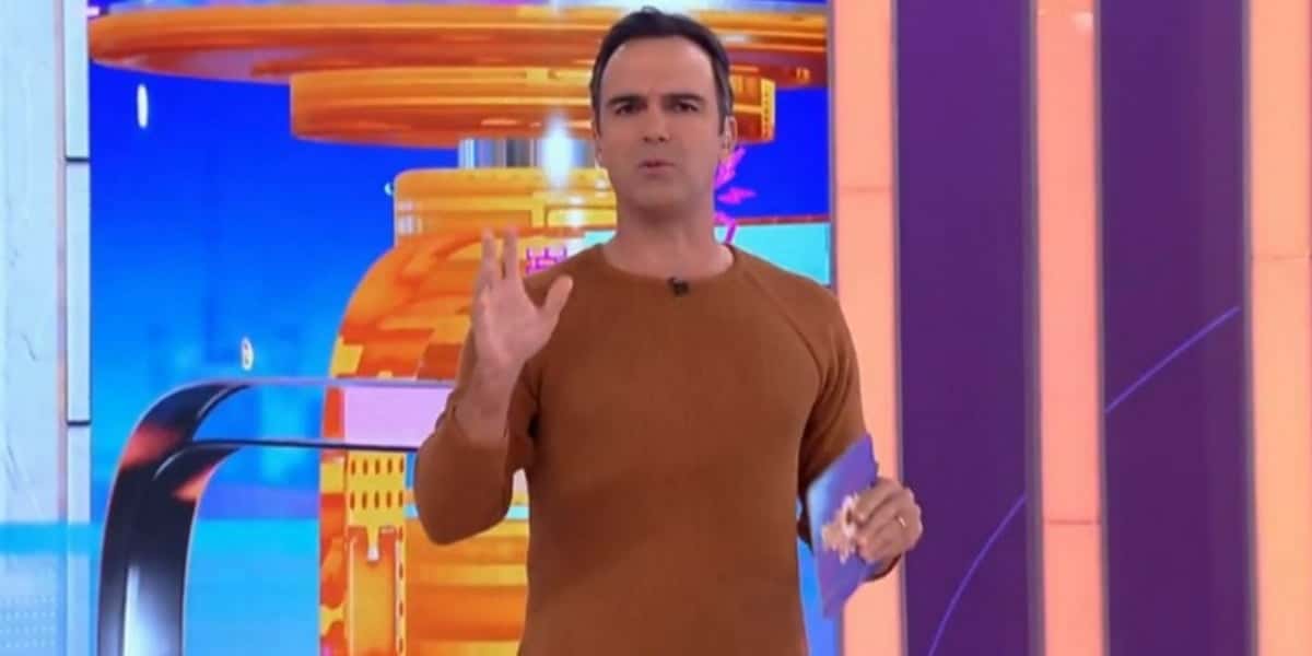 Tadeu Schmidt elevou audiência do "BBB23" (Foto: Reprodução/TV Globo)