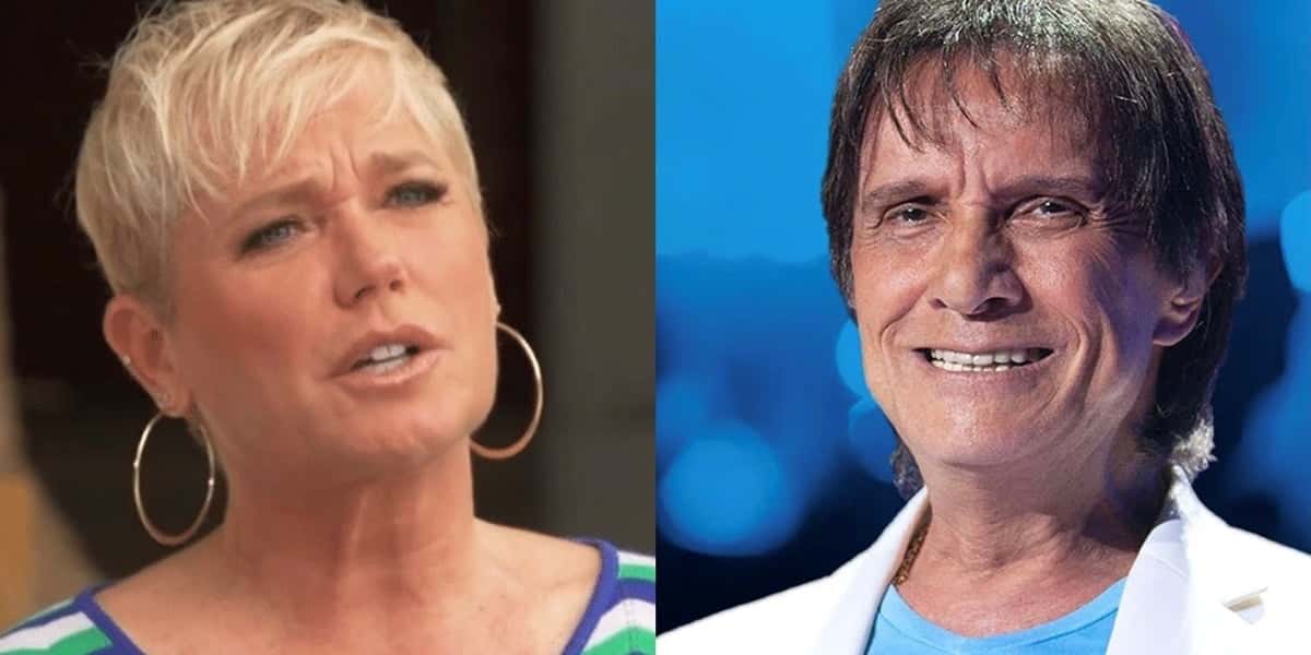 Xuxa expôs situação envolvendo Roberto Carlos (Foto: Reprodução / Montagem TV Foco)
