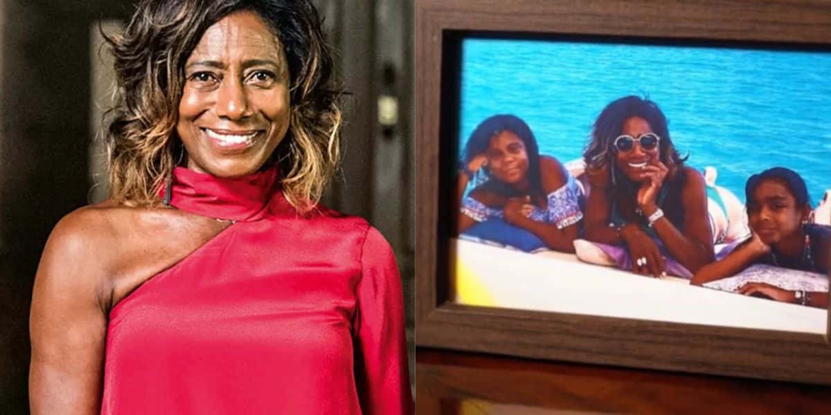A mansão de Glória Maria - Foto Montagem TVFoco