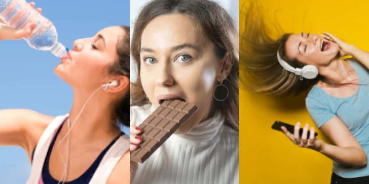 Água, música e chocolate coisas amadas e muito consumidas podem levar à morte - Foto: Montagem-TV Foco