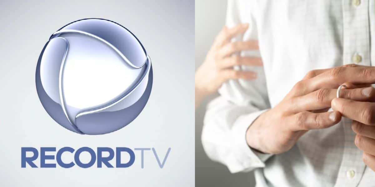 Apresentador da Record trai esposa com colega de emissora - Foto Reprodução Montagem TV Foco