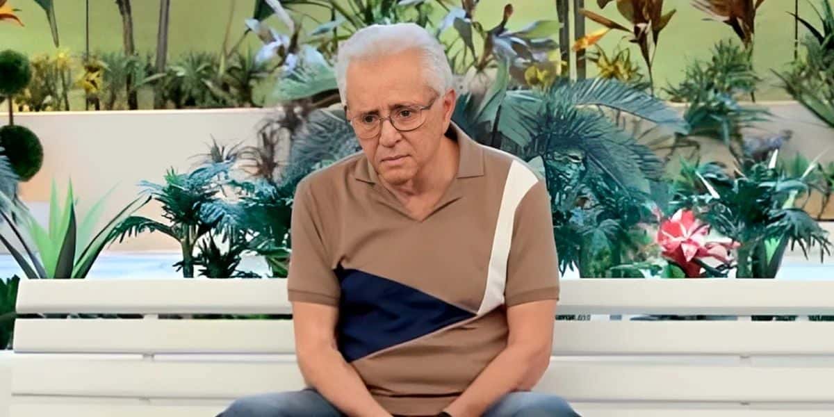 Carlos Alberto de Nóbrega na Praça é Nossa, do SBT - Foto Reprodução Internet