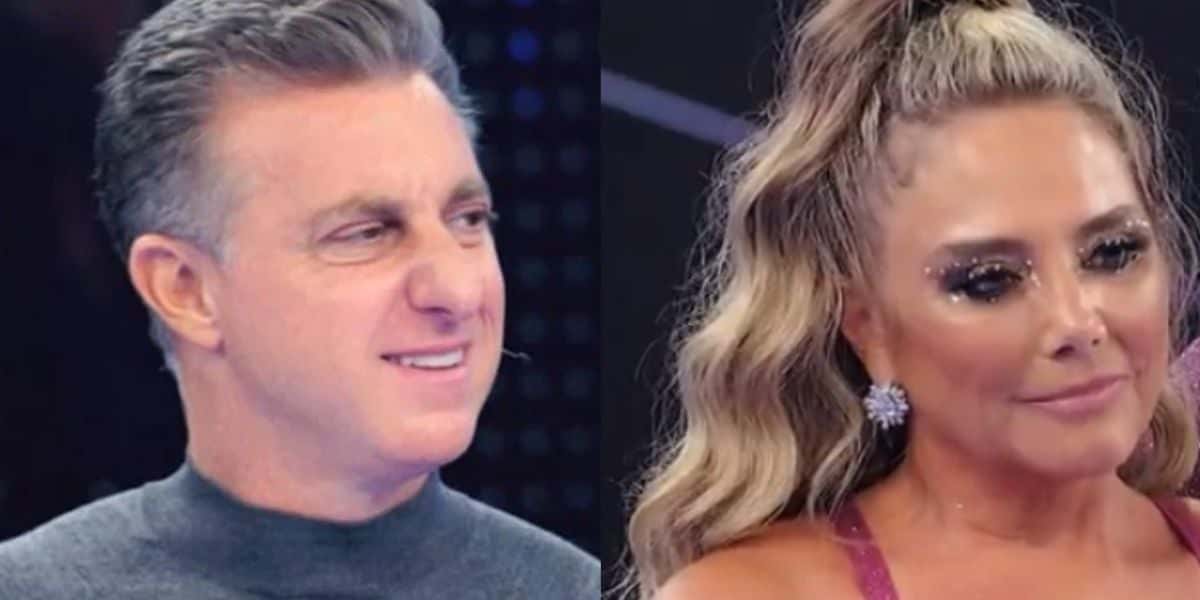 Luciano Huck e Heloisa Périssé no Domingão (Foto: Reprodução / Globo)
