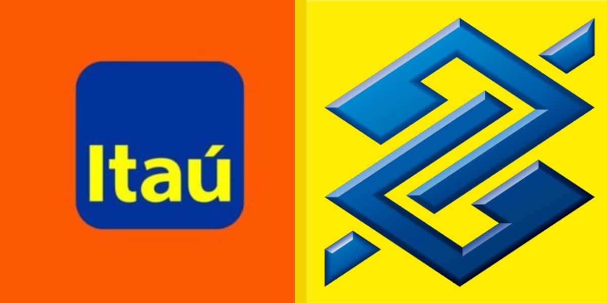 Notícia sobre Banco do Brasil e Itaú é divulgada - Foto Montagem TVFoco