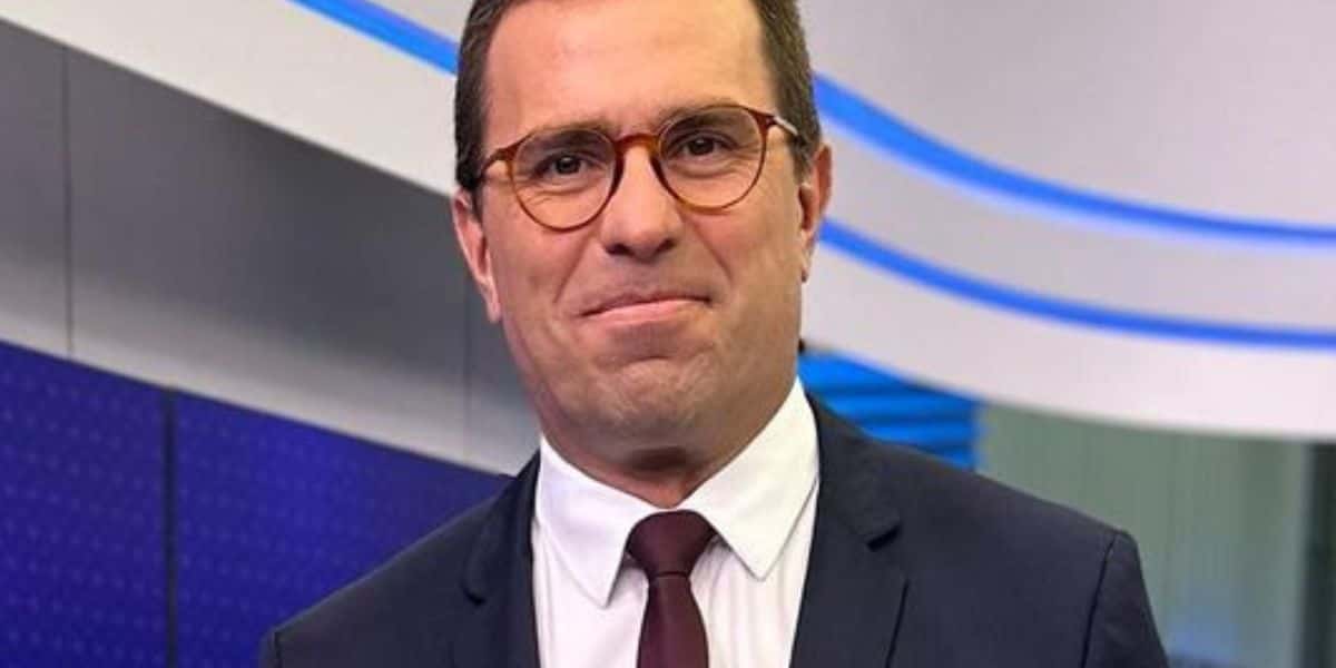 Rodrigo Bocardi no Jornal da Globo (Foto: Reprodução / Instagram)