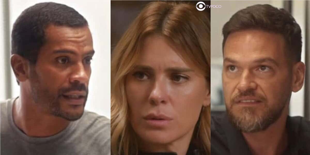 Ben, Lumiar e Theo em Vai na Fé (Foto: Reprodução / Globo)