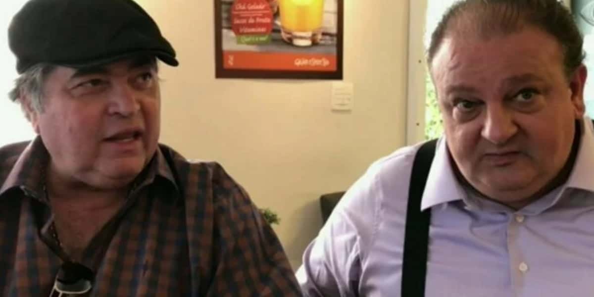 Datena e Erick Jacquin são estrelas da emissora paulista (Foto: Reprodução/Band)