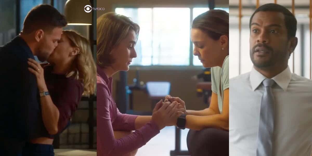 Lumiar, Theo, Clara, Helena e Ben em Vai na Fé (Foto: Reprodução / Globo)