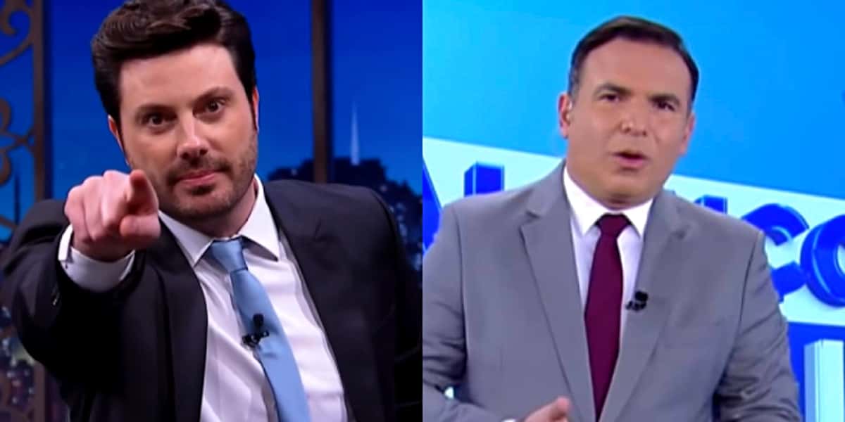 Danilo Gentili é detonado por cantor famoso e Gottino expõe áudios na Record (Foto Reprodução/Montagem/Tv Foco)