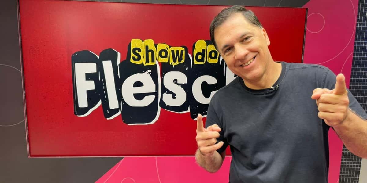 Estreia do "Show do Flesch" (Foto: Divulgação/Orbi)