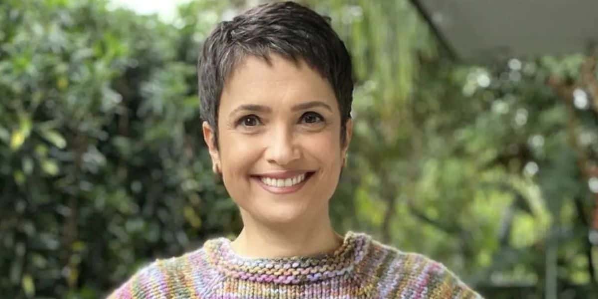 A famosa âncora da Globo, Sandra Annenberg - Foto Reprodução Internet